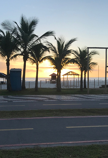 Nascer do sol em Caiobá